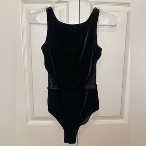 Velvet Natalie Dance Wear Leotard! (Black; Adult Small)